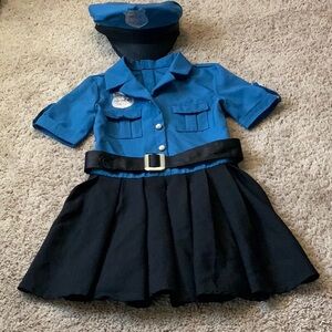 Kids Police Dress Costume